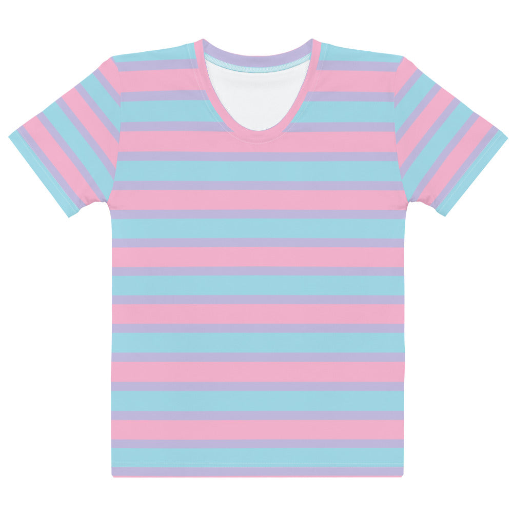 Pastel Bisexual Fitted T-Shirt