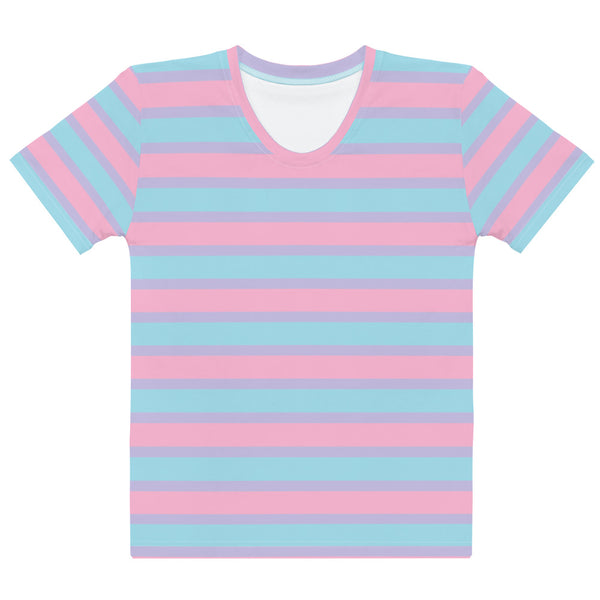 Pastel Bisexual Fitted T-Shirt