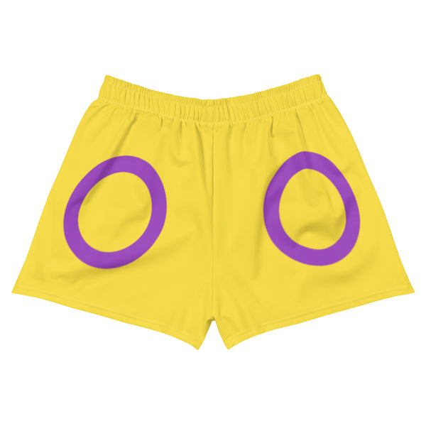 Intersex Flag Athletic Shorts