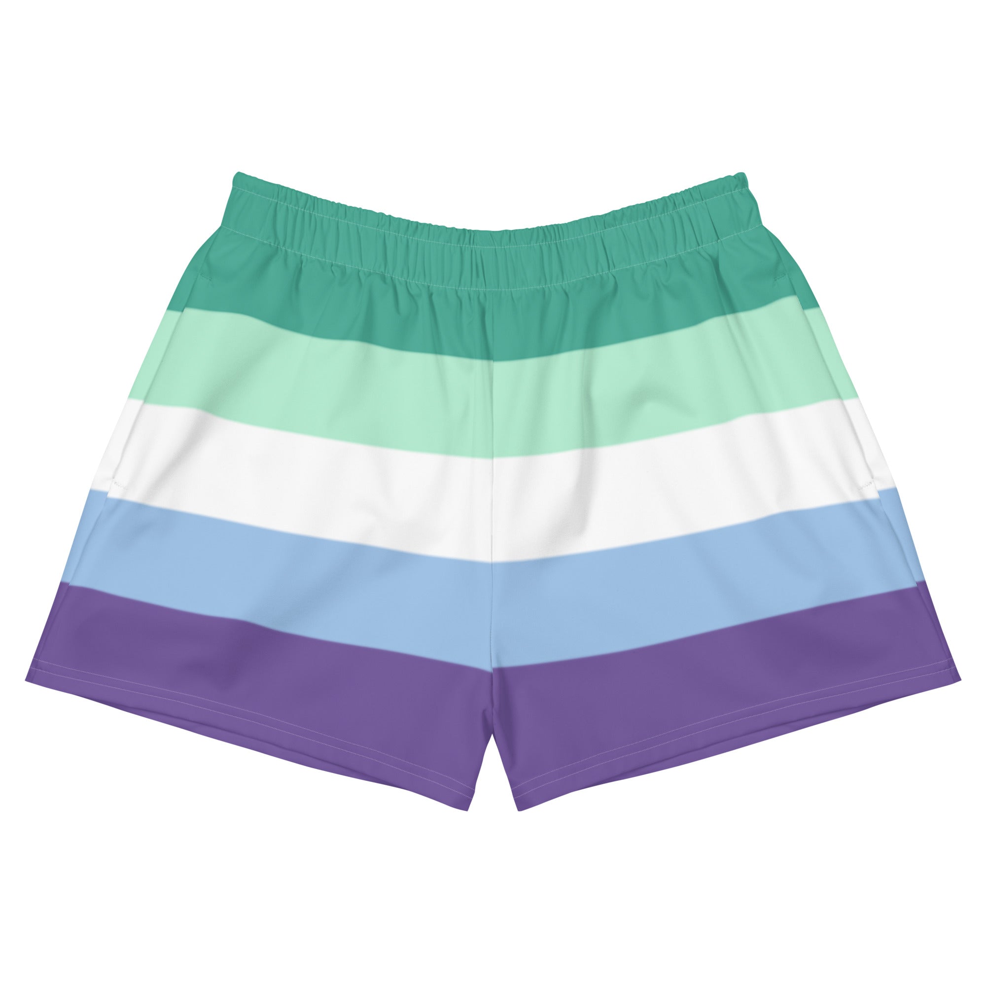 Gay / MLM Flag Athletic Shorts