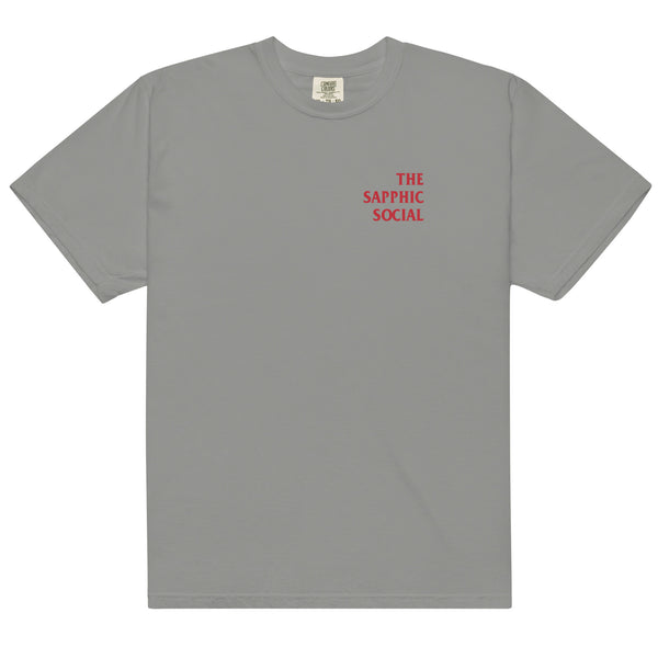 The Sapphic Social Classic Red T-Shirt