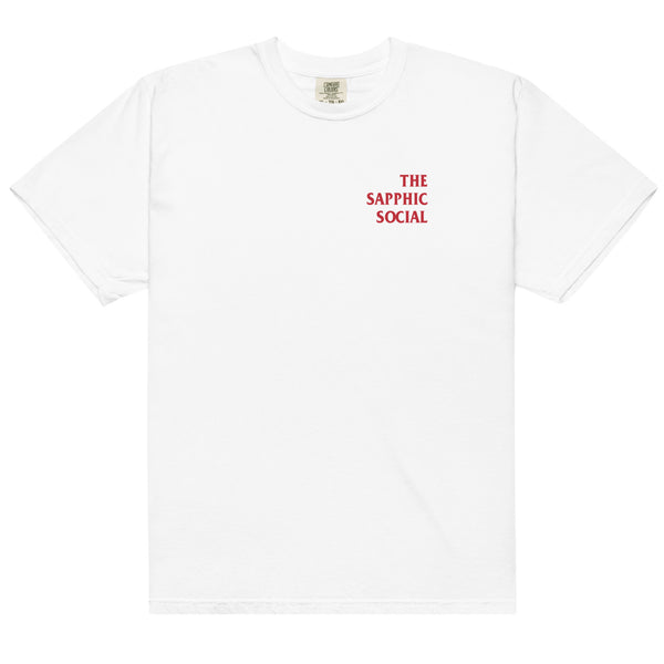 The Sapphic Social Classic Red T-Shirt