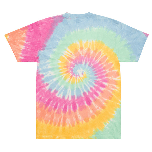 Live, Laugh, Lick Pussy Oversized Tie Dye T-Shirt