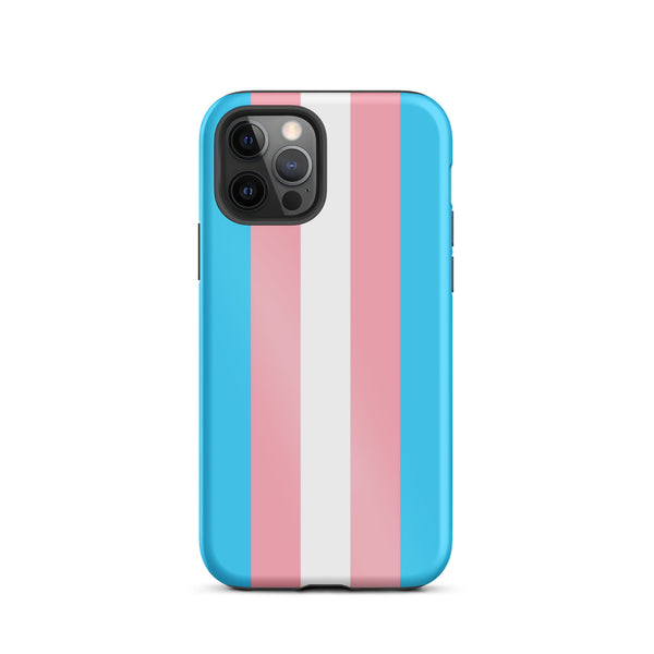 Transgender Flag Tough iPhone Case