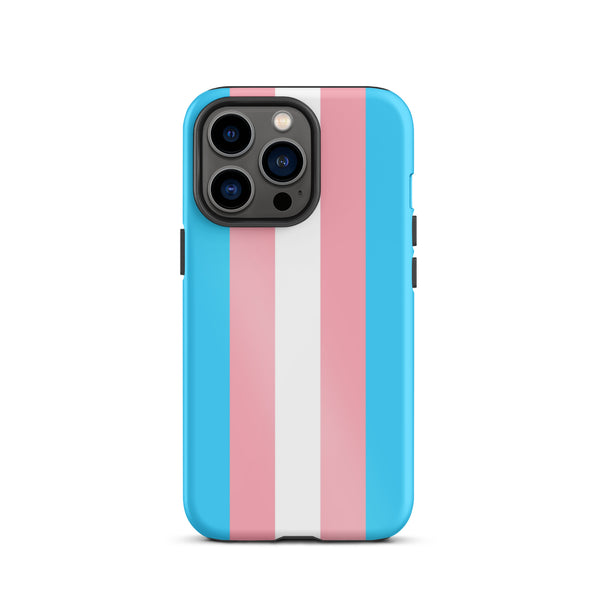 Transgender Flag Tough iPhone Case