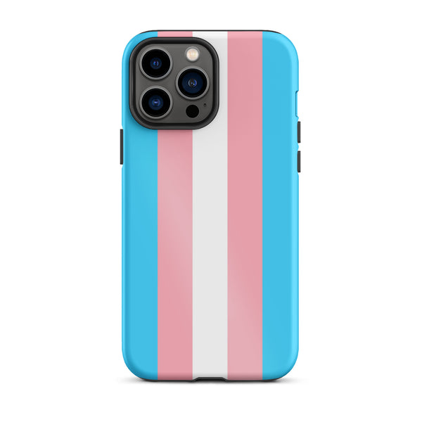 Transgender Flag Tough iPhone Case