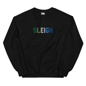 Gay / MLM Sleigh Emrboidered Sweatshirt