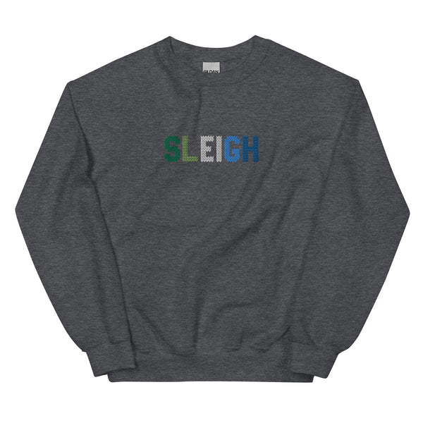 Gay / MLM Sleigh Emrboidered Sweatshirt