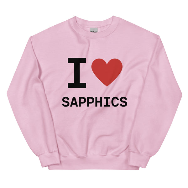 I Heart Sapphics Sweatshirt