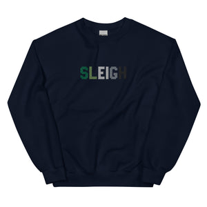 Aromantic Sleigh Embroidered Sweatshirt