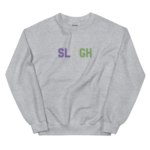 Genderqueer Sleigh Embroidered Sweatshirt