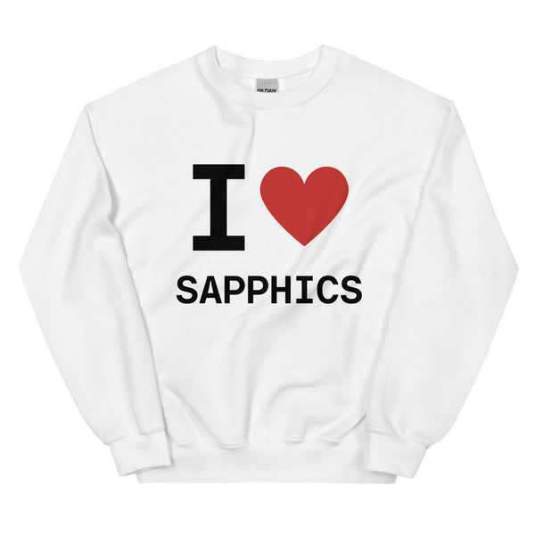 I Heart Sapphics Sweatshirt