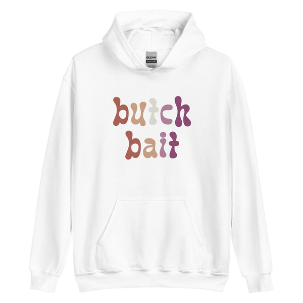 Butch Bait Retro Lesbian Hoodie