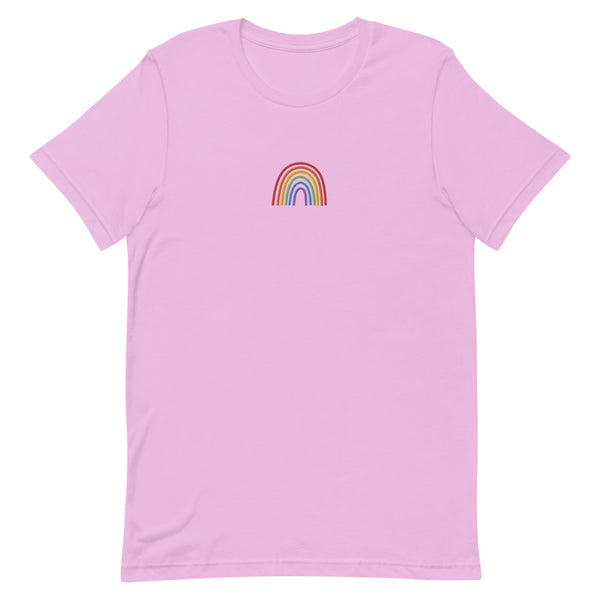 Rainbow Embroidered T-Shirt