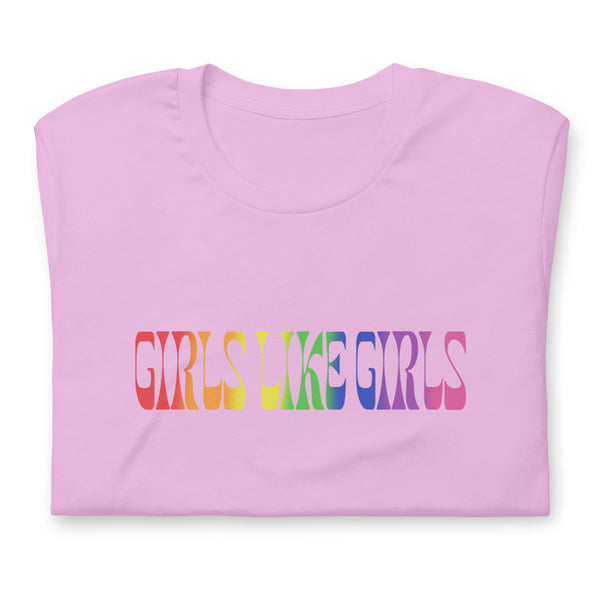 Girls Like Girls Rainbow T-Shirt