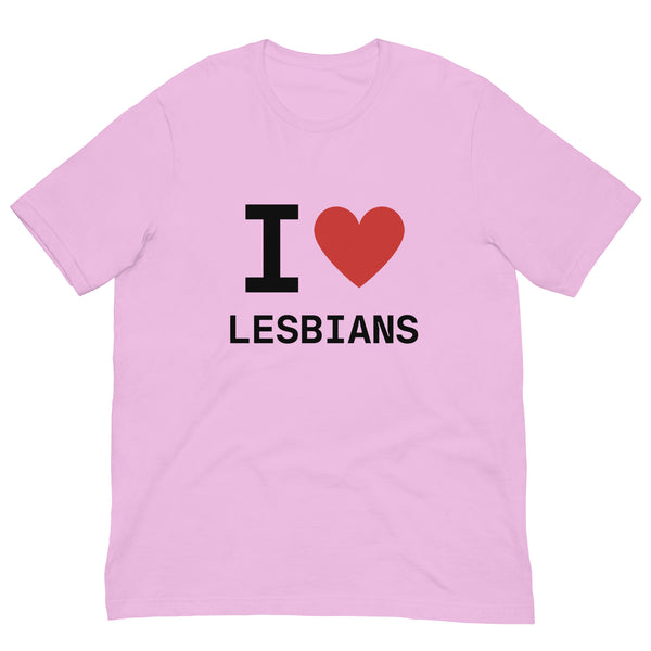 I Heart Lesbians T-Shirt