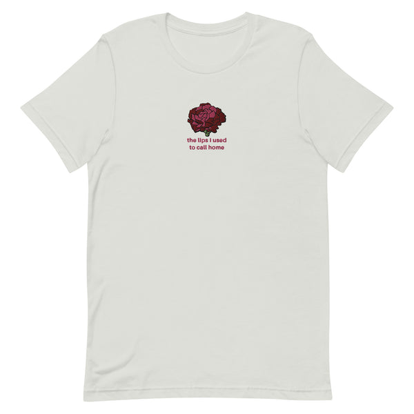 Maroon Embroidered T-Shirt