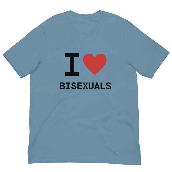 I Heart Bisexuals T-Shirt