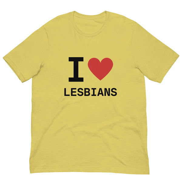 I Heart Lesbians T-Shirt