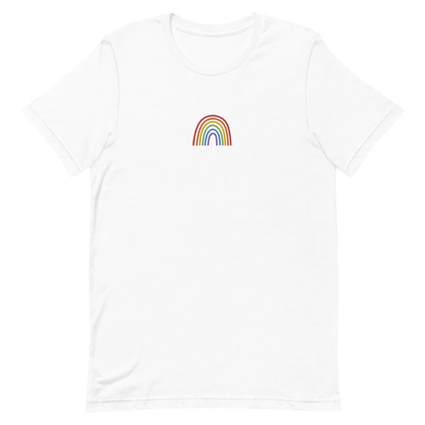 Rainbow Embroidered T-Shirt