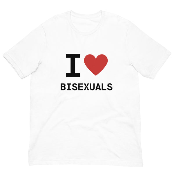 I Heart Bisexuals T-Shirt